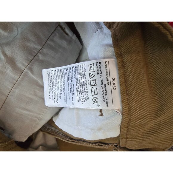 Old Navy Mens Straight Built-In Flex Khaki Pants Size 36x32 - Picture 8 of 9